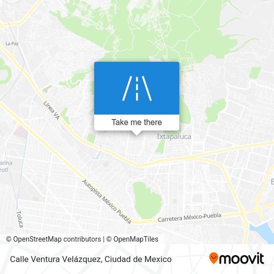 Calle Ventura Velázquez map