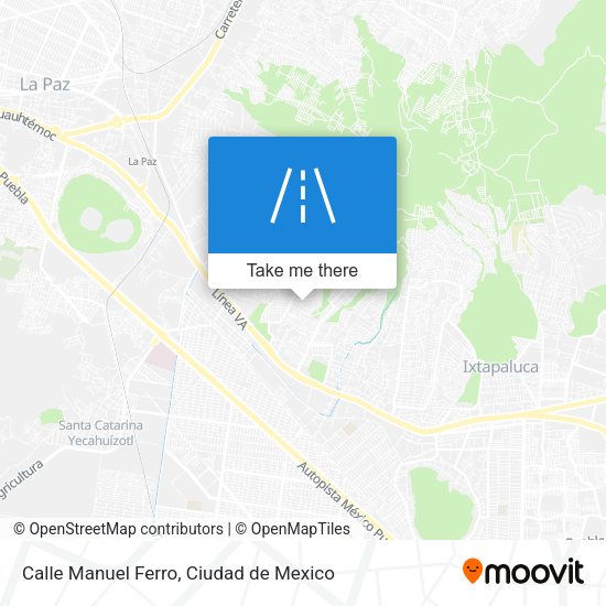 Calle Manuel Ferro map
