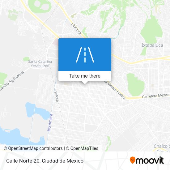 Calle Norte 20 map