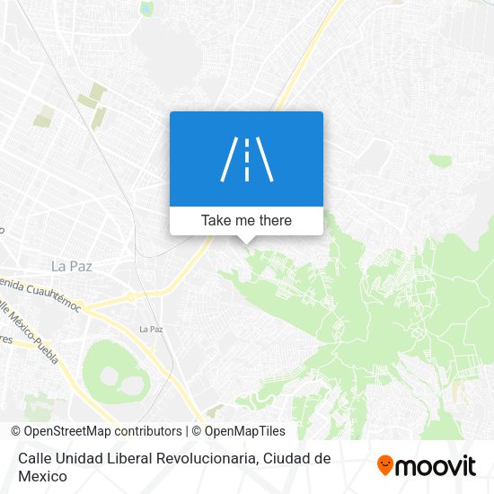 Mapa de Calle Unidad Liberal Revolucionaria