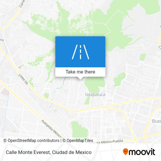 Mapa de Calle Monte Everest
