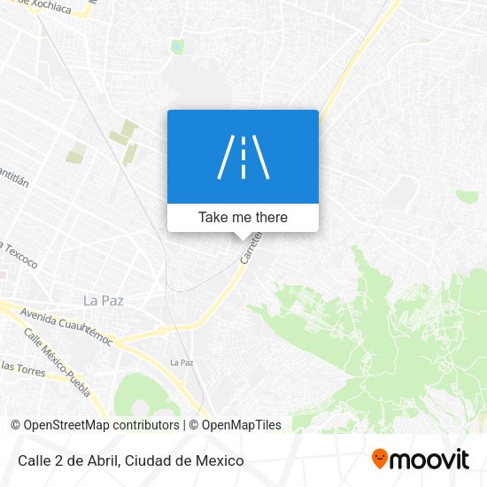 Mapa de Calle 2 de Abril