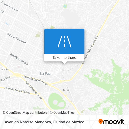Mapa de Avenida Narciso Mendoza