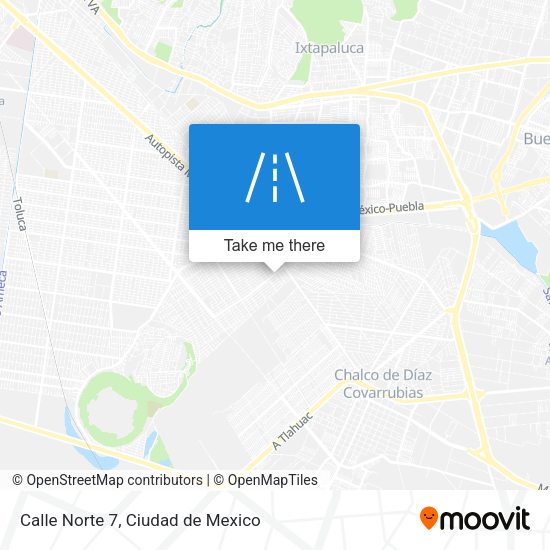 Mapa de Calle Norte 7