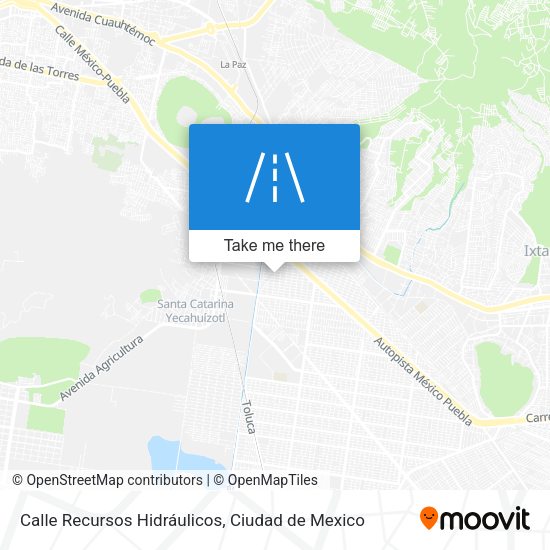 Calle Recursos Hidráulicos map