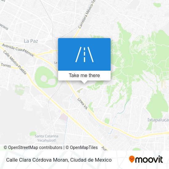 Calle Clara Córdova Moran map