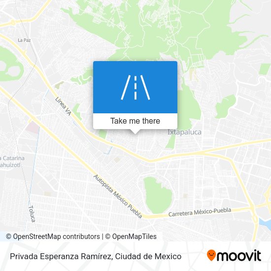 Mapa de Privada Esperanza Ramírez