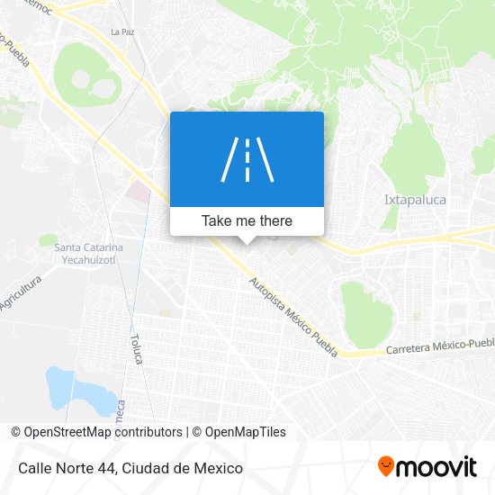 Calle Norte 44 map