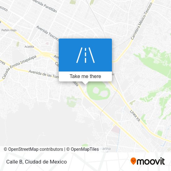 Mapa de Calle B
