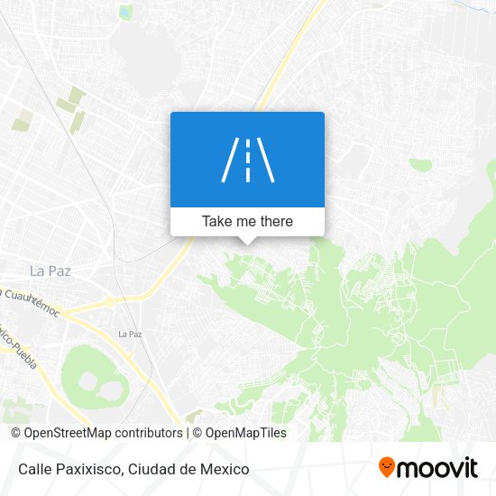 Calle Paxixisco map
