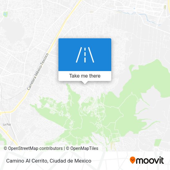 Mapa de Camino Al Cerrito