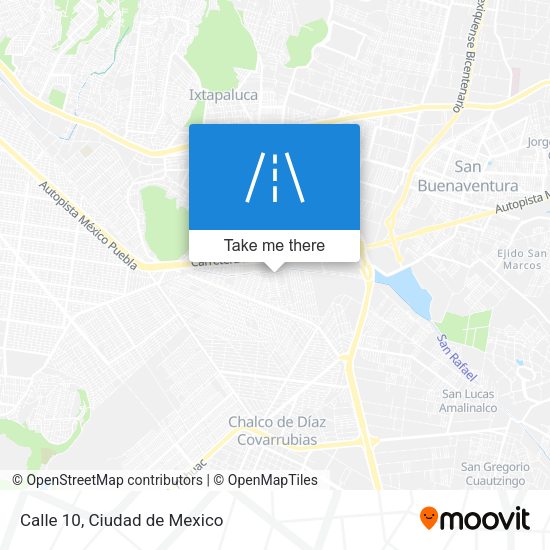 Mapa de Calle 10