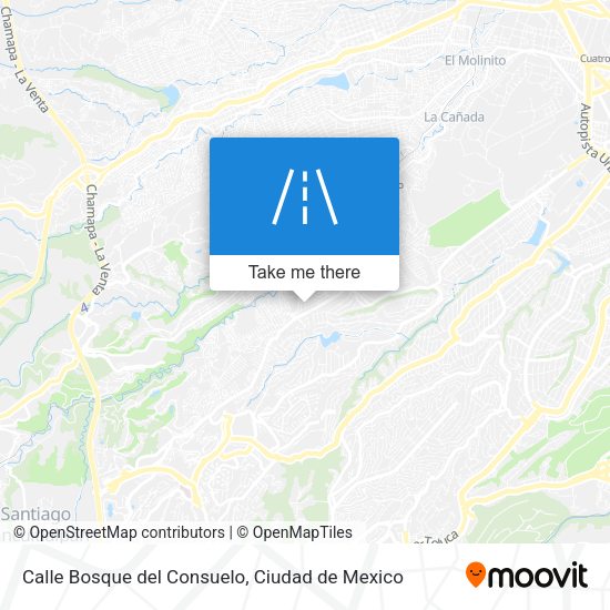 Mapa de Calle Bosque del Consuelo