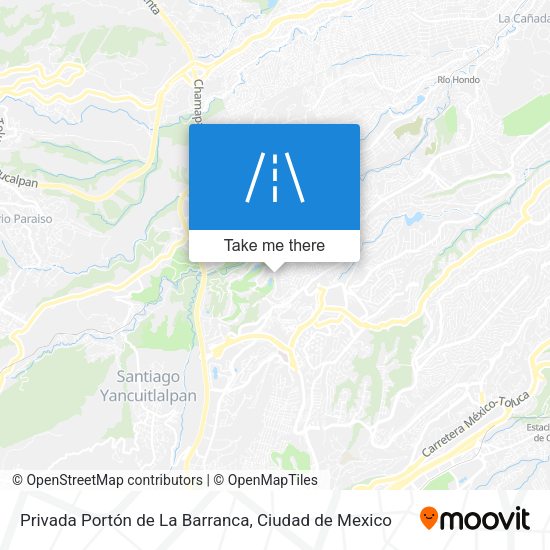 Privada Portón de La Barranca map