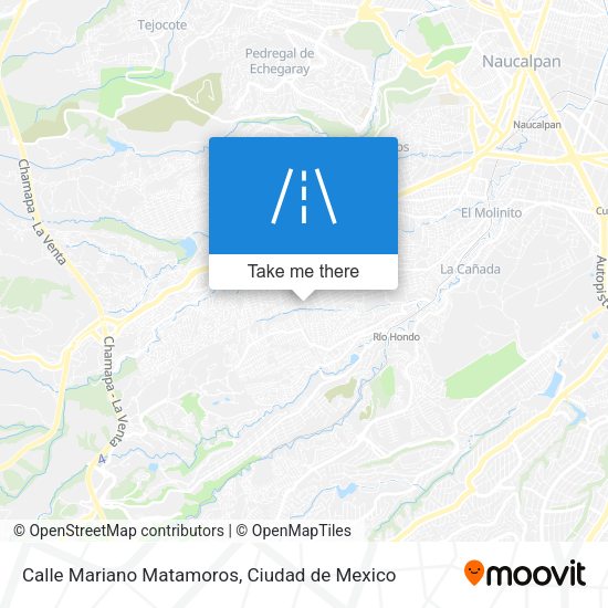 Calle Mariano Matamoros map