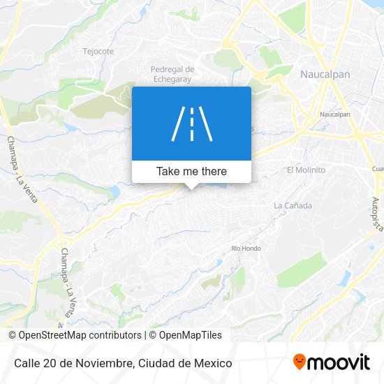 Calle 20 de Noviembre map