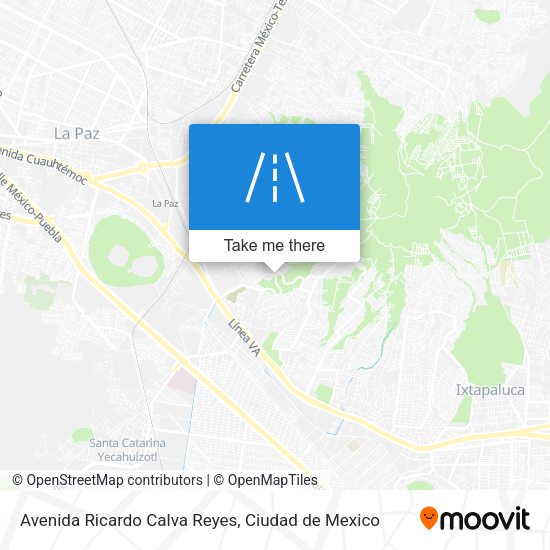 Avenida Ricardo Calva Reyes map