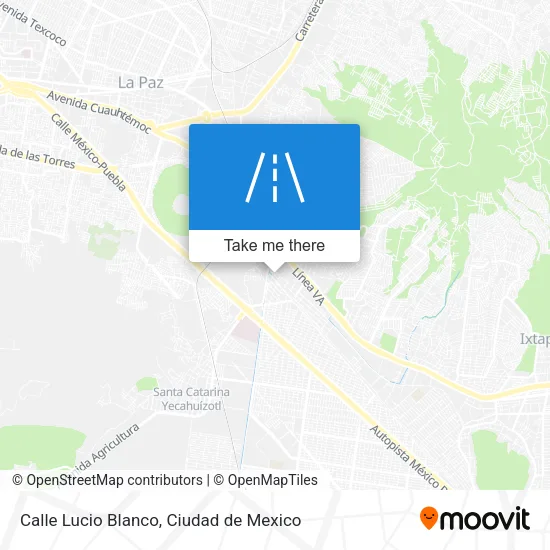 Calle Lucio Blanco map