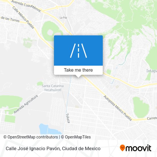 Calle José Ignacio Pavón map
