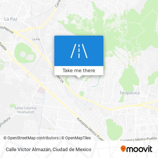 Mapa de Calle Víctor Almazán