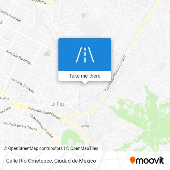 Calle Río Ometepec map