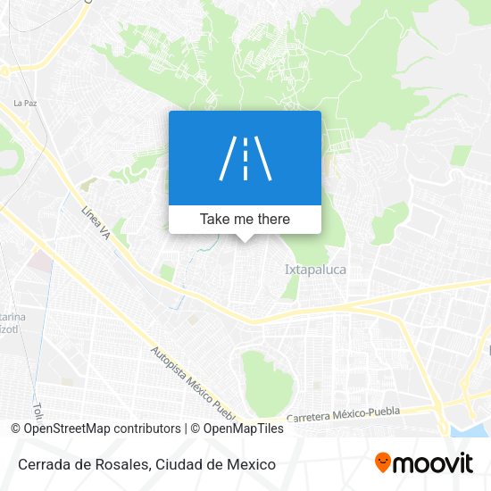 Cerrada de Rosales map