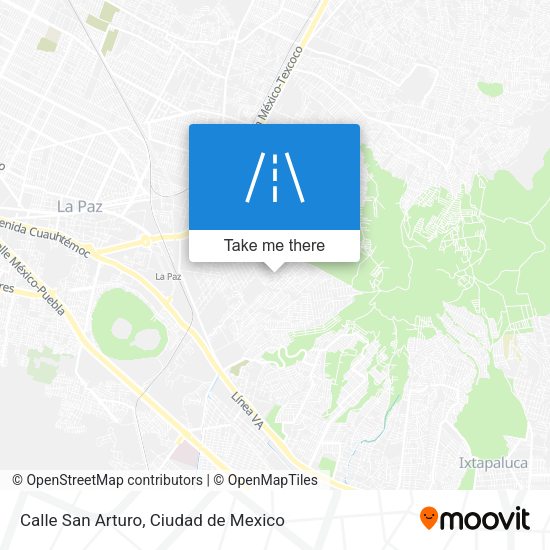 Mapa de Calle San Arturo