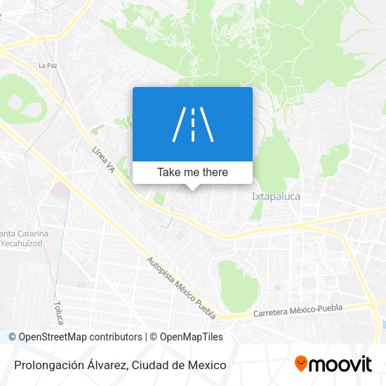 Prolongación Álvarez map