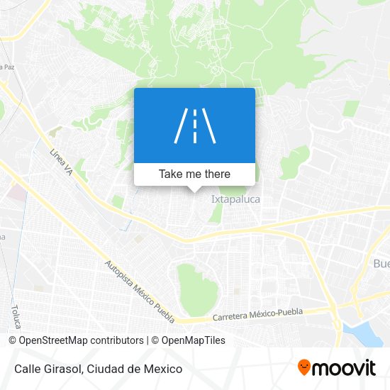 Mapa de Calle Girasol