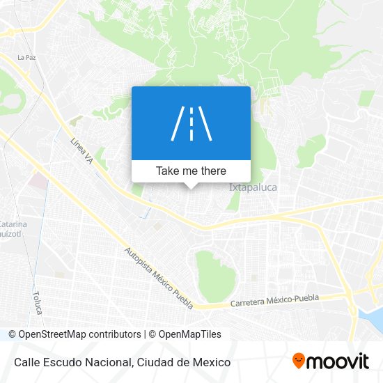 Calle Escudo Nacional map
