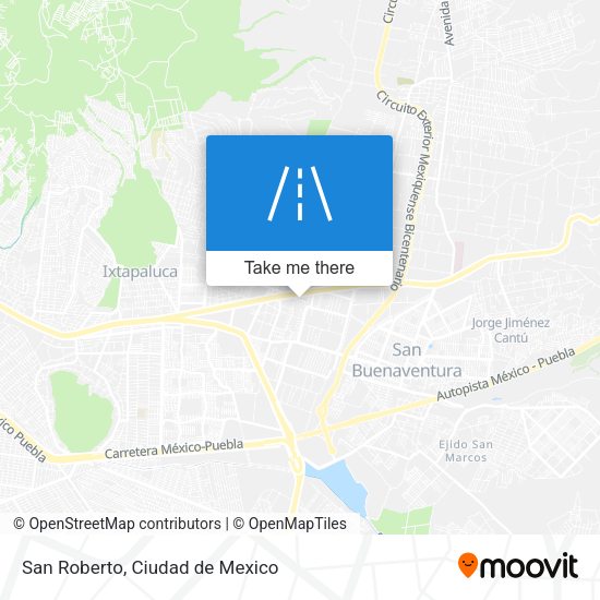Mapa de San Roberto