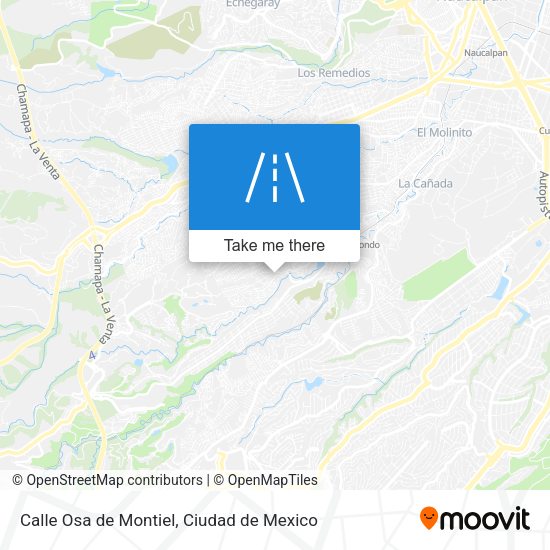 Calle Osa de Montiel map