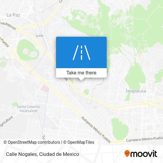 Mapa de Calle Nogales