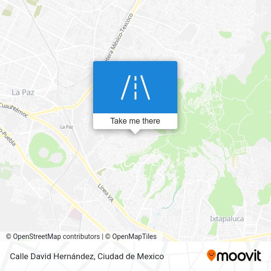 Calle David Hernández map