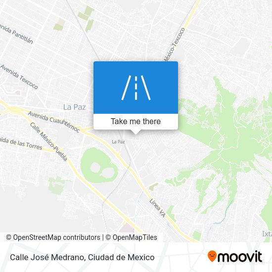 Calle José Medrano map