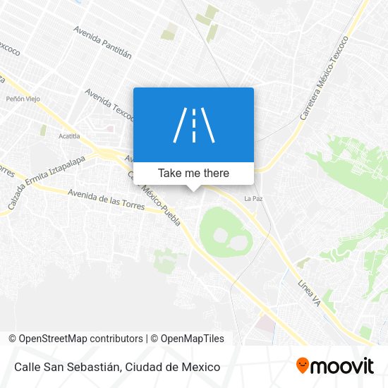 Calle San Sebastián map