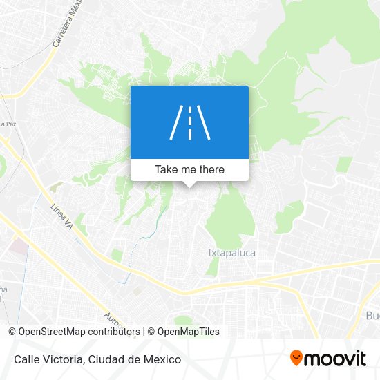 Calle Victoria map