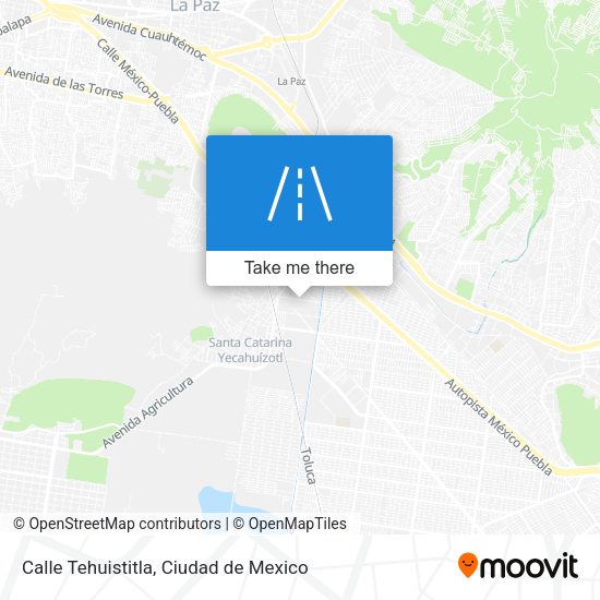 Calle Tehuistitla map