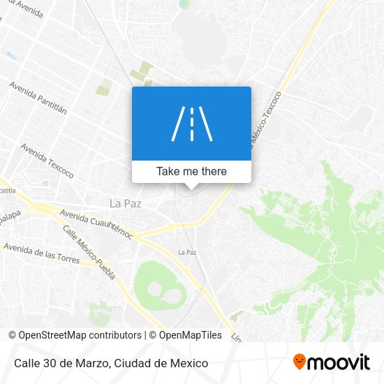 Calle 30 de Marzo map