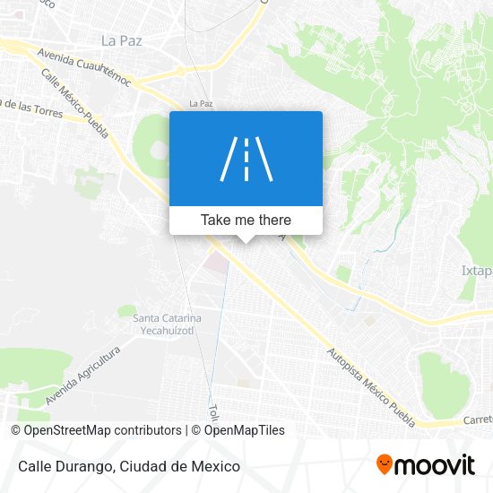 Mapa de Calle Durango