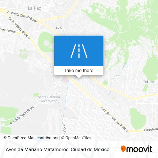 Mapa de Avenida Mariano Matamoros