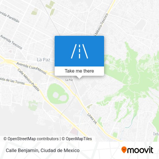 Calle Benjamín map