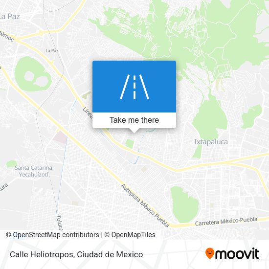 Calle Heliotropos map