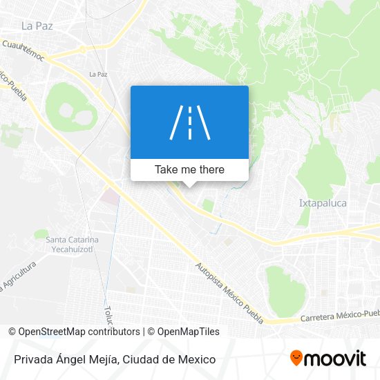 Mapa de Privada Ángel Mejía
