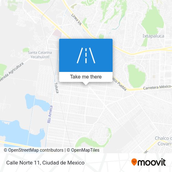 Calle Norte 11 map