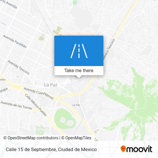 Calle 15 de Septiembre map