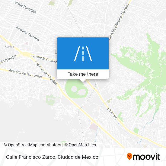 Mapa de Calle Francisco Zarco