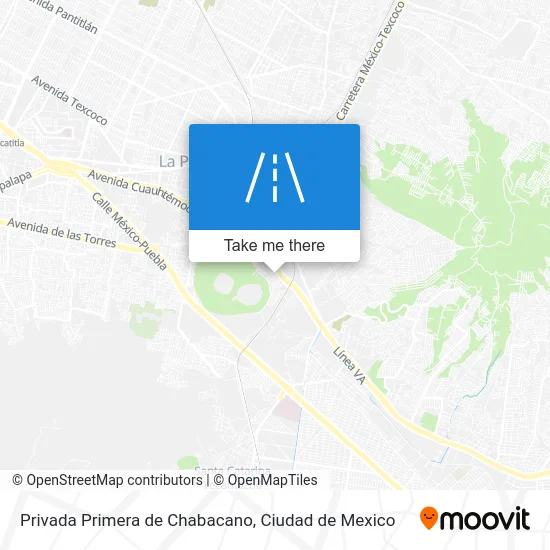 Privada Primera de Chabacano map
