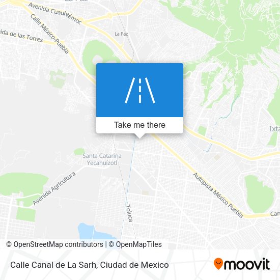 Calle Canal de La Sarh map