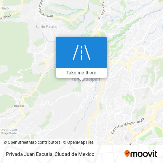 Privada Juan Escutia map